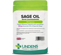 Lindens Health + Nutrition Sage (Essential Oil Caps 50mg) 100 Capsules