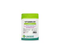 Lindens Vitamin B1 Thiamin 100mg Tablets | 100 Pack | Super-strong 7000% NRV tablets contributes to healthy metabolism and healthy heart function