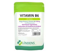 Lindens Vitamin B6 100mg 2-Pack 1 /Day 200 Tablets B-6 B 6
