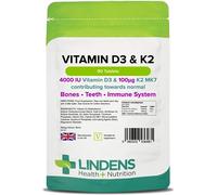 Lindens Vitamin D3 4000IU + K2 90 Tablets