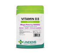 Lindens Vitamin D3 5000iu Capsules 360 (6344)