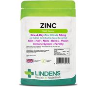 Lindens Health + Nutrition Zinc Citrate 50mg 1000 Tablets