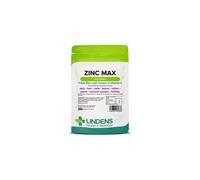 Lindens Zinc Max Tablets | 360 Pack | Provides 300% NRV dose and Fortified with Vitamin C & Copper to contribute Towards Healthy Hair, Skin, Nails,...