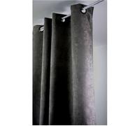 Linder Curtains, blinds SUEDINE LOURDE in Grey 145x260 cm