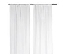 Linder Plain Polyester, White, polyester, off-white, 45x180x40 cm