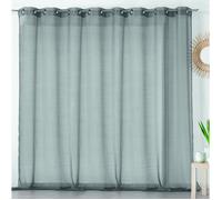 Linder Sheer curtains ETAMINE GIVREE in Grey 240x300 cm