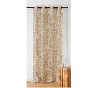 Linder Sheer curtains VOILAGE GARANCE in Yellow 145x280 cm