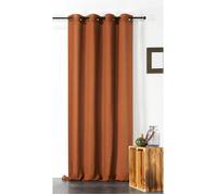 Linder Sheer curtains VOILAGE MELISSE in Brown 140x240 cm