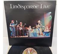 Lindisfarne - LINDISFARNE - Live, 12" LP, CLASS 2, printed 'Famous Charisma' label, FIRST PRESS