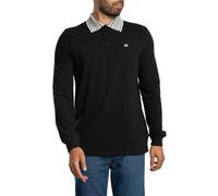 Lindley Longsleeved Polo Shirt Black XL