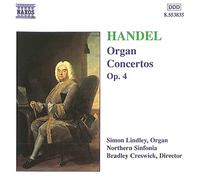 Lindley:North Sinf - HANDEL: Organ Concertos, Op. 4, Nos. 1-6