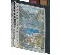 Lindner 811 Crystal clear refill pages Postcard Album CLASSIC