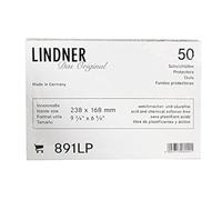 Lindner 891LP Protective Covers/Sleeves, internal measurements: 238 x 168 mm - pack of 50