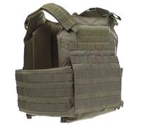 Lindnerhof Quick Releasable Plate Carrier LT025/V A1 Tactical Vest - Stone Grey