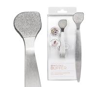 Lindo Beauty Face Buffer - Microdermabrasion Exfoliation Tool, Diamond dust Infused Skin Buffering tool, Smooth Skin, Radiant Complexion, Reduce Fine Lines and Wrinkles, Travel Pouch Included