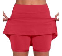 LindoMaker Ladies Bermuda Shorts Clearance Skirts for Women Work 2024 Womens Athletic Shorts high Waisted 3X Short for Women Plus Size Running Short with Liner Womens 5 inch