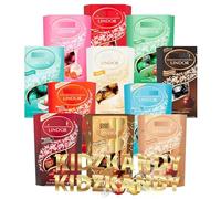 Lindor Assorted Truffles Hamper Box - Randomly Selected 3 x 200g Assorted Irresistibly Smooth Truffles Chocolate Bulk Gifts for Mum, Birthday Gifts, Chocolate Hamper
