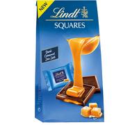 Lindor Lindt LINDT Square Dark Caramel Sea Salt 144 g