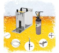 Complete Set, Guinness beer dispenser, Lindr PYGMY 25, 1-line dry cooler, 35 liters/h - Beer case, flow cooler, Green Line