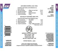 Lindsay String Quartet - The Bohemians, Vol.6. Piano Quintets
