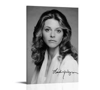 Lindsay Wagner 1 Poster for Bedroom Canvas Art Picture Print Room Wall Art Decor Posters 24x36inch(60x90cm) Frame-Style