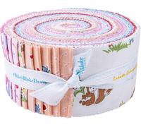 Lindsay Wilkes Love Notes Rolie Polie 40 2.5-inch Strips Jelly Roll Riley Blake Designs RP-16380-40