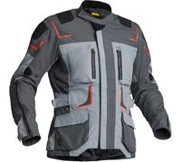 Lindstrands Myrvik, textile jacket waterproof 48 Grey/Black/Orange