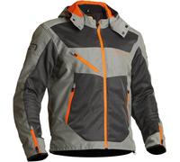 Lindstrands Rexbo Motorcycle Textile Jacket, grey-orange, size 56 for Men
