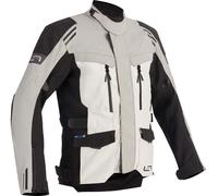 Lindstrands Storbo, textile jacket waterproof 52 Light Grey/Black