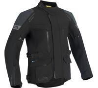 Lindstrands Storbo, textile jacket waterproof 66 Black/Dark Grey