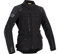 Lindstrands Storbo, textile jacket waterproof women 40 Black/Dark Grey