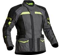 Lindstrands Transtrand, textile jacket waterproof 50 Grey/Neon-Yellow/Black