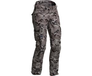 Lindstrands Zion Camo, textile pants waterproof 50 Black/Dark Grey/Grey