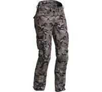 Lindstrands Zion Camo, textile pants waterproof women Short 40 Black/Dark Grey/Grey
