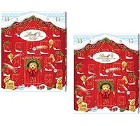 Lindt Bear Advent Calendar 250g - Pack of 2