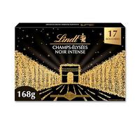 Lindt - CHAMPS-ÉLYSÉES Box Intense Black - Assortment of Black Chocolate from 45% to 85% Cocoa Content - Intense, Crispy and Creamy - Ideal for Christmas, 168 g