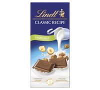 Lindt Classic Recipe Hazelnut - 100g Milk Chocolate with Hazelnut