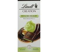 Lindt Creation Dark Pistachio - 150g Dark Chocolate Bar with Pistachio Filling - Premium Dessert Chocolate
