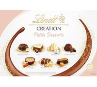 Lindt Creation Dessert | 40 Assorted Fine Dark, Milk and White Chocolate Box Large, 400g | Gift Present or Sharing Box for Him and Her | Christmas, Birthday, Celebrations, Congratulations, Thank you