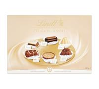 Lindt Creation Dessert - 40 Assorted Fine Dark, Milk and White Chocolate Box Large, 341g - Gift Present or Sharing Box - Mother's Day, Birthday, Celebrations, Congratulations