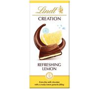 Lindt Creation Refreshing Lemon Milk Chocolate Bar 150 g (Pack of 14)