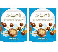 Lindt Crispy Sensation Pouch 140g (Pack of 2)