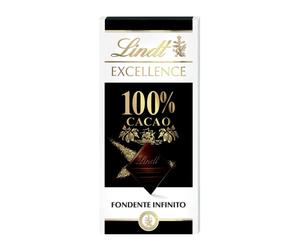 Lindt - Excellence 100% Cocoa Tablet - Deep Black - 50 g