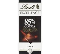 Lindt Excellence Dark 85 Percent Cocoa Chocolate Bar, 100g