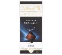 Lindt Excellence a Touch of Sea Salt Chocolate 100g - Pack of 6 by Lindt
