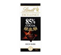 Lindt Excellence Combination of 85% Dark Cocoa, 100g Each (Pack of 12) - 1200g