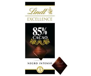 Lindt Excellence Dark 85% Cocoa Chocolate Bar Each 100 g (Pack of 4)
