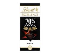 Lindt Excellence Dark Chocolate 70% 100g (Pack of 12)