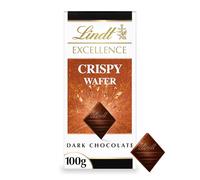 Lindt Excellence Dark Chocolate Crispy Wafer Bar 100g