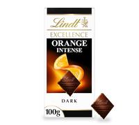 Lindt Excellence Dark Orange Chocolate Bar Each, 100 g (Pack of 1)